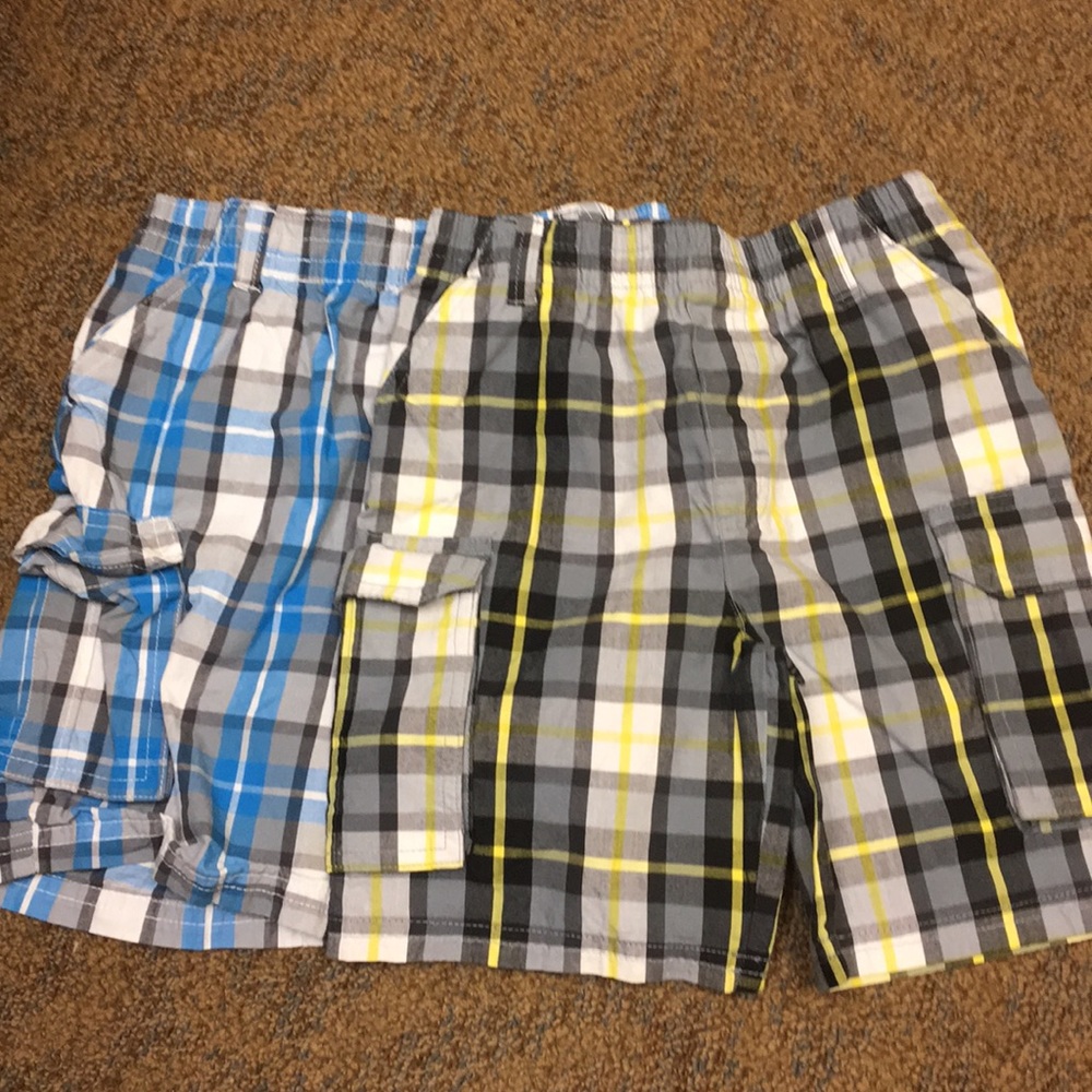 Bundle: 2 Boys Plaid Shorts